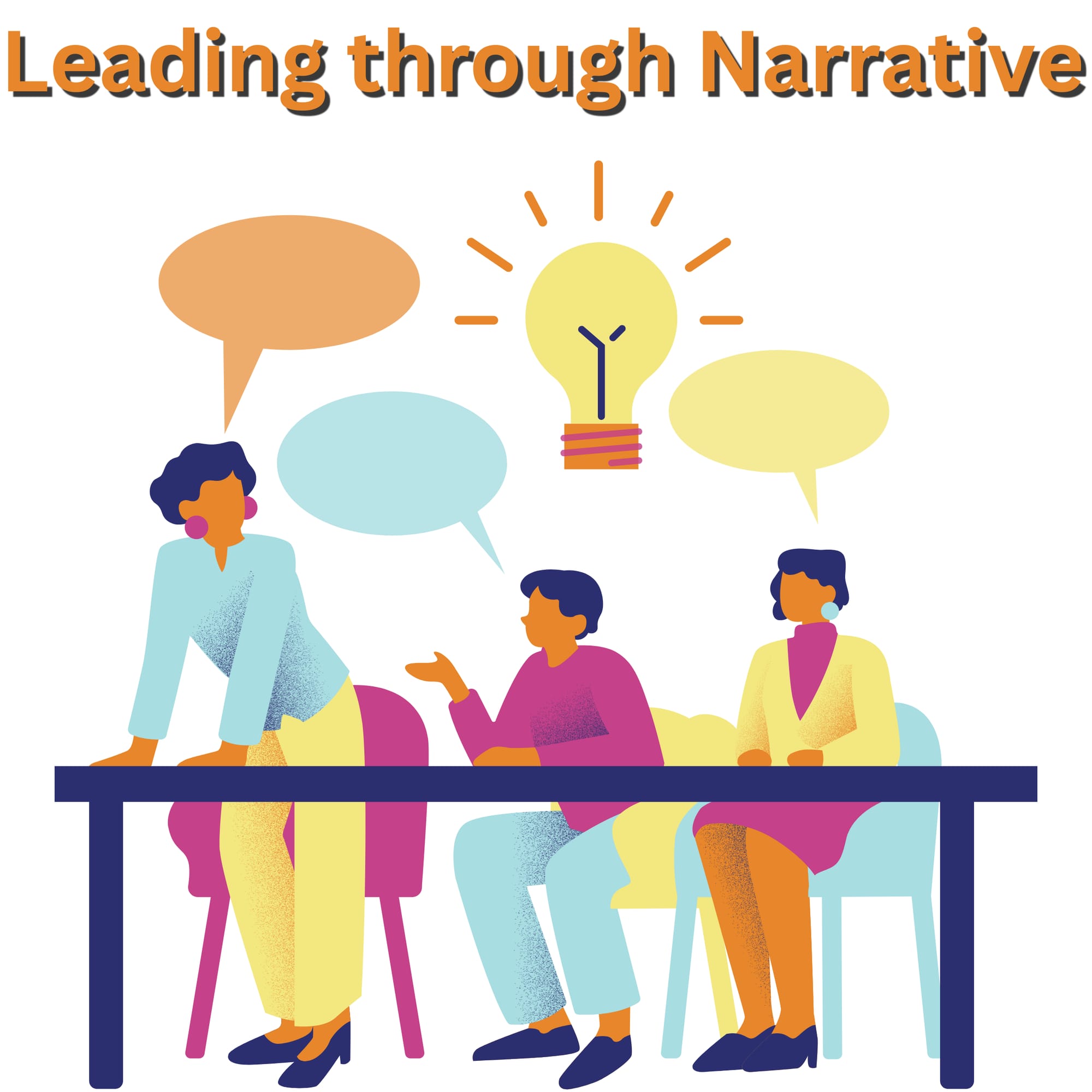 Leadership & Storytelling workshop graphic