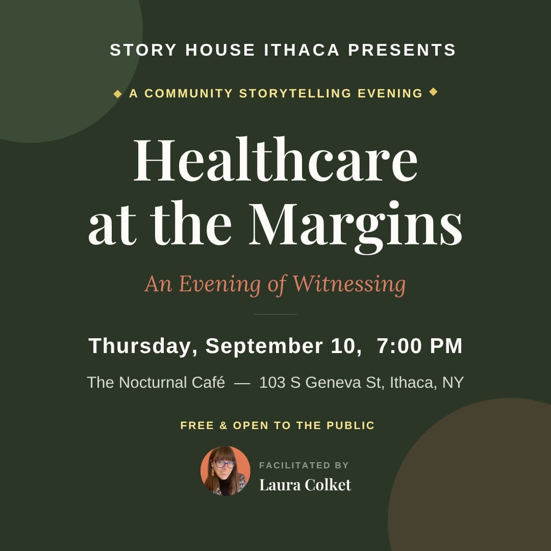 Healthcare at the Margins event flyer